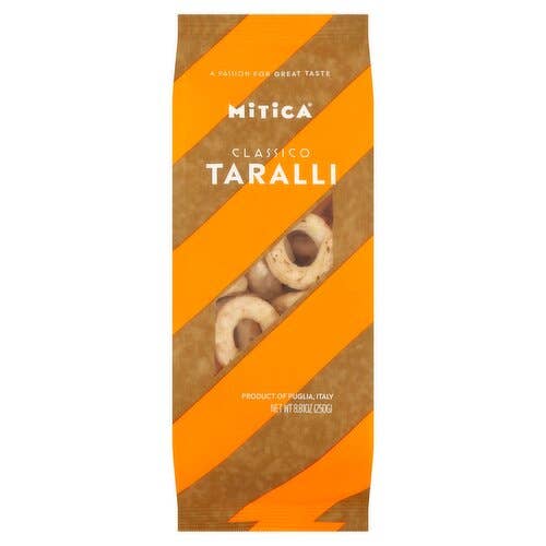 Mitica, Taralli Classic - Italian Crackers